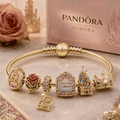 SPB Gold Charm Bracelet Set VTH