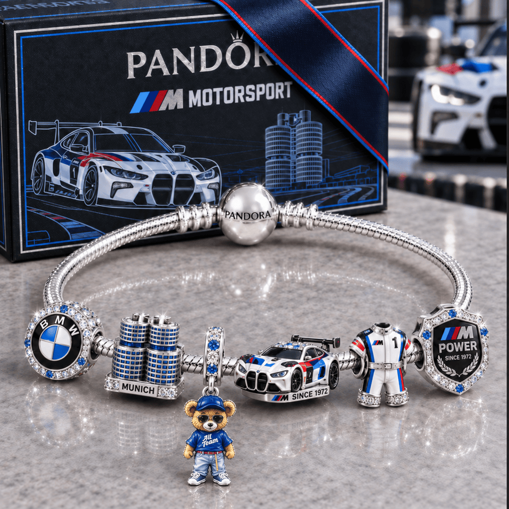 BW Silver Charm Bracelet Set NTVA