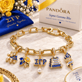 SGRO Gold Charm Bracelet Set BMD