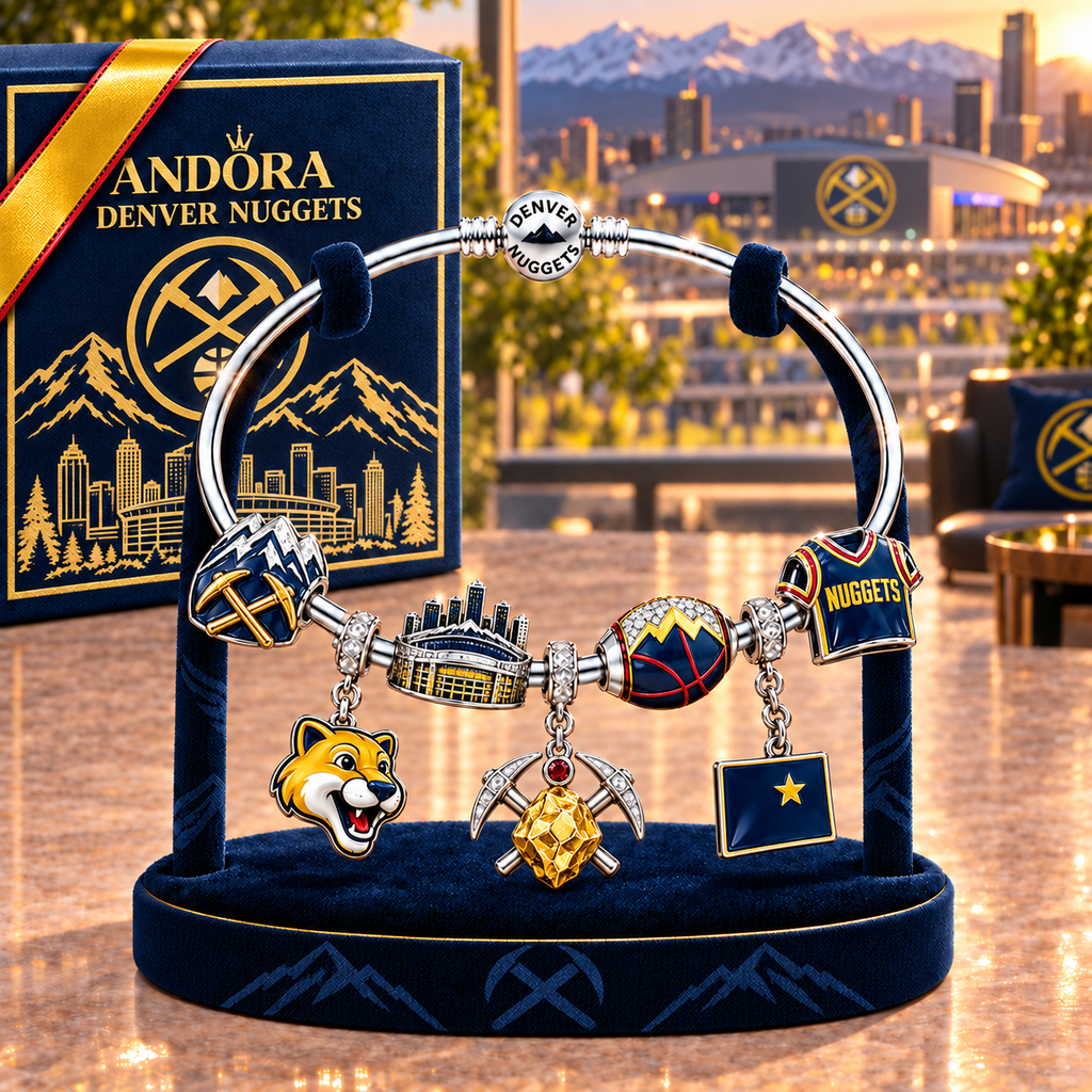 DVNG Silver Charm Bracelet Set TMH